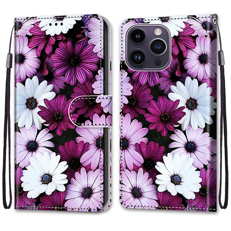 Flower Pattern Flip Case For Huawei Honor X7a X8a X9a RKY-LX1 CRT-LX2 HonorX7a Wallet Leather Phone Cases Stand Book Cover Bags