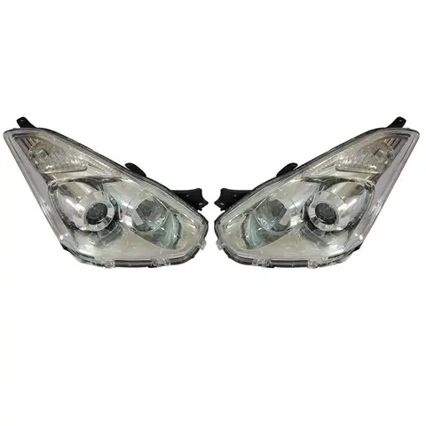 Een Paar Auto Koplampen voor Toyota Wish NZE10 Lens Lampen 2006 tot 2008
