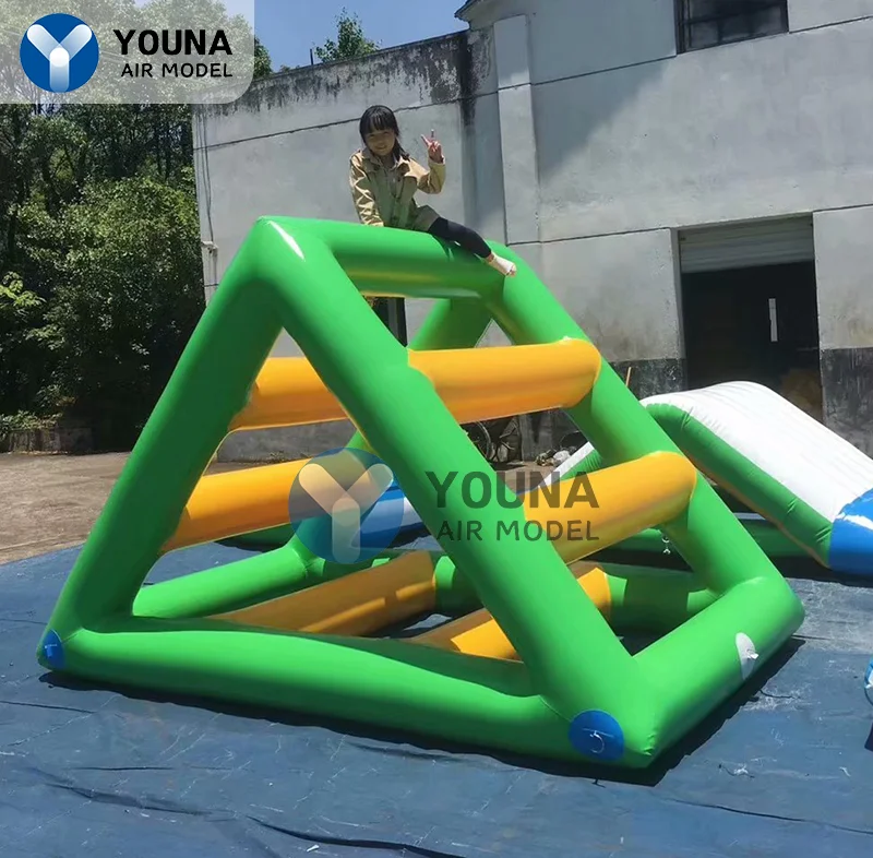 Inflatable Water Upstream Park, Water Climbing Ladder, Amusement Facilities, Floating Equipment