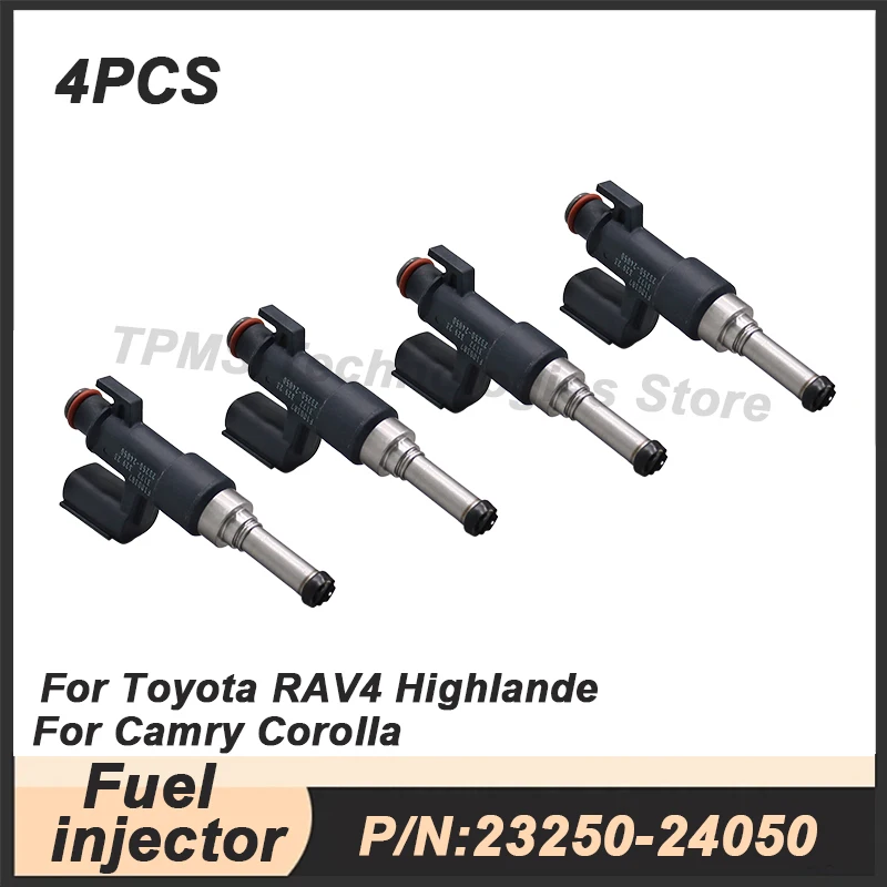 

4PCS 23250-24050 Fuel injector For Toyota Corolla RAV4 Highlande Camry