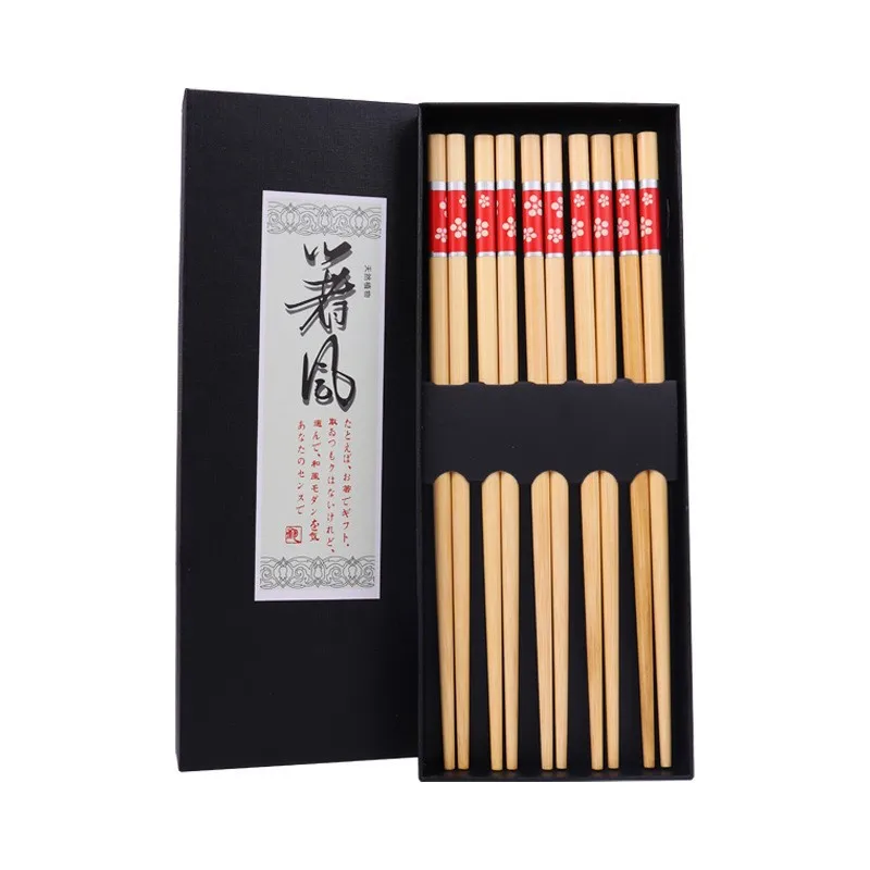 

Japanese sushi chopsticks, Korean reusable alloy chopsticks, kitchen utensils, tools and accessories, 5 pairs