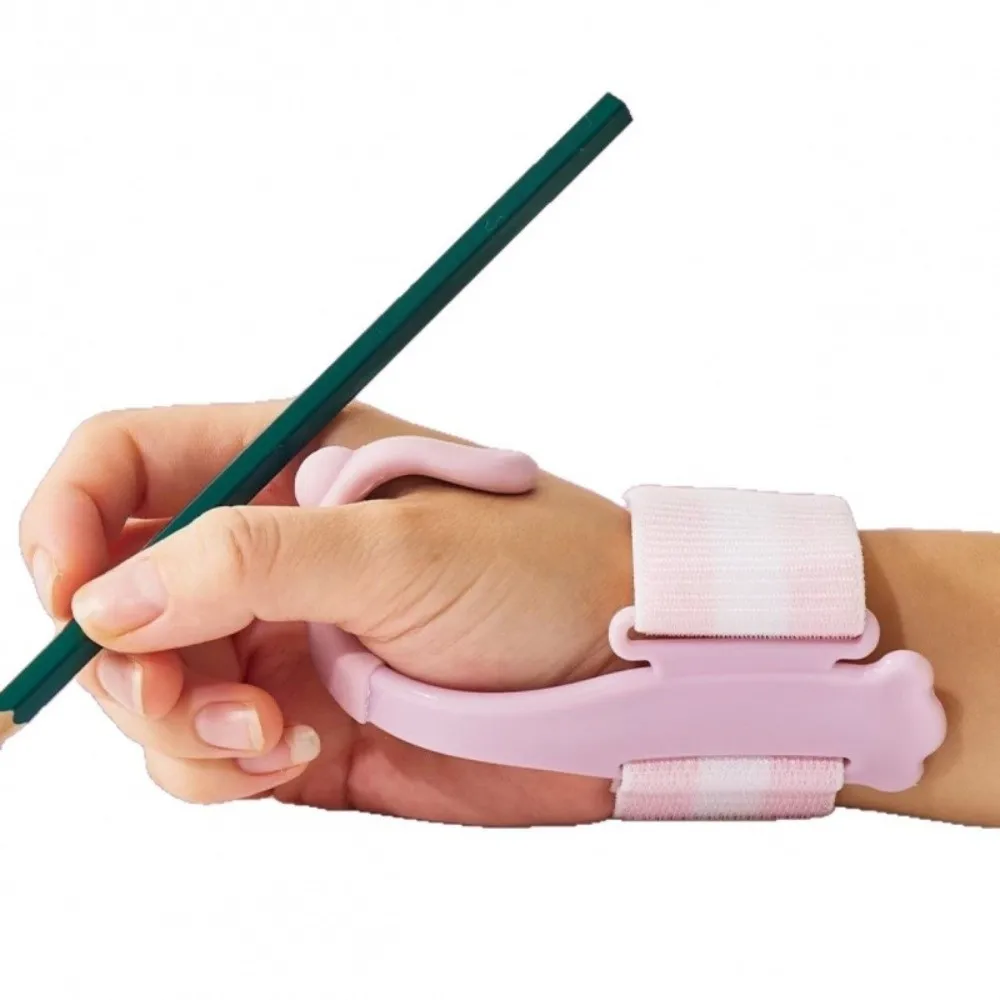 

Soft Silicone Five Finger Pen Corrector Posture Correction Learning Practise Writing Wrist Corrector Anti Hook Pen Holder
