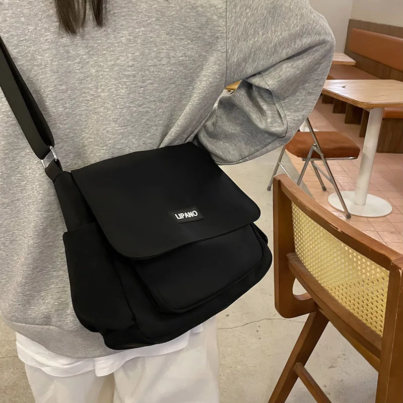 Nuova borsa da donna borse a tracolla femminili in stile coreano College borsa a tracolla Versatile di grande capacità borse da scuola per studenti