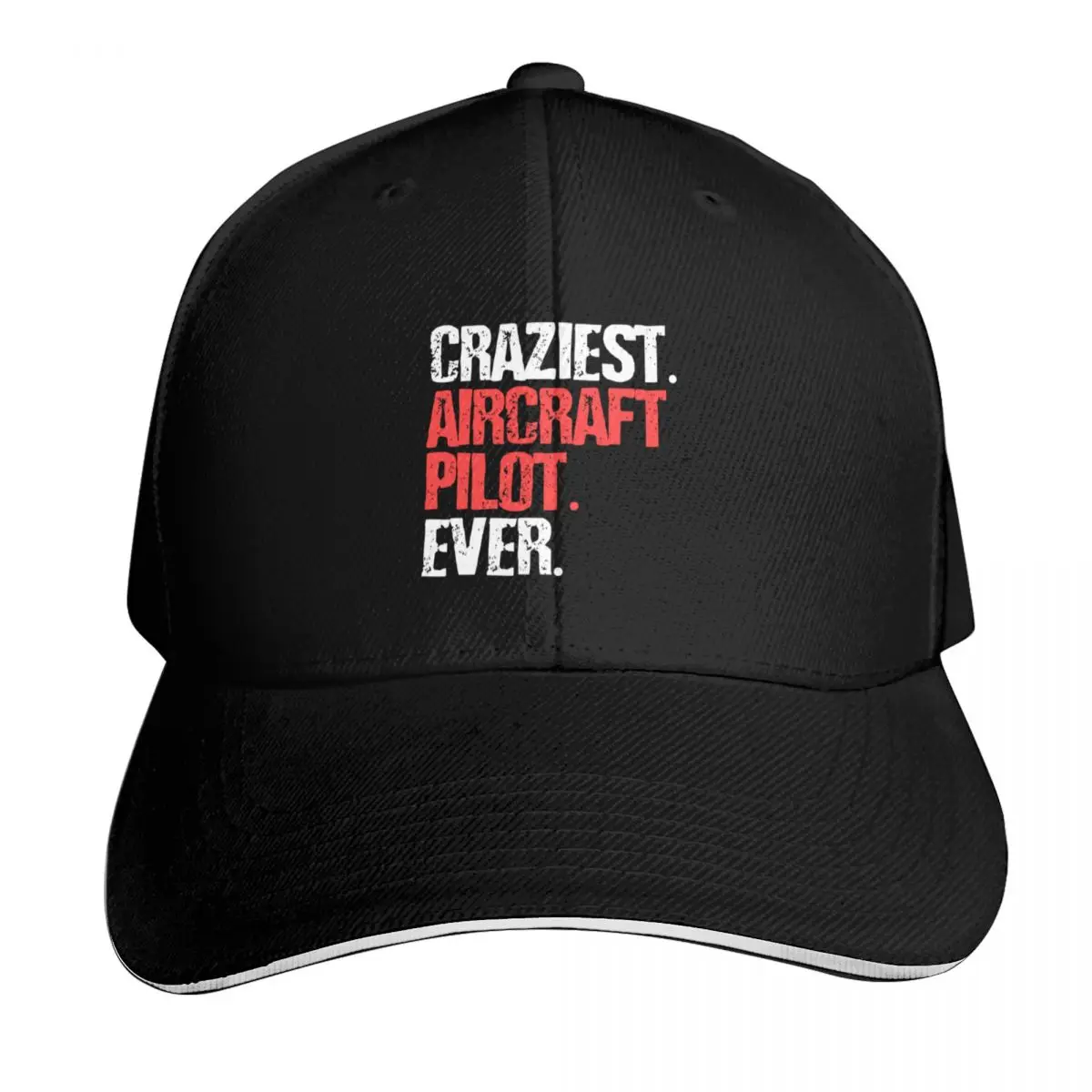 Funny Craziest Aircraft Pilot Ever Gift for Airline Pilot Baseball Cap Men Women Casual Summer Sport Sun Cap