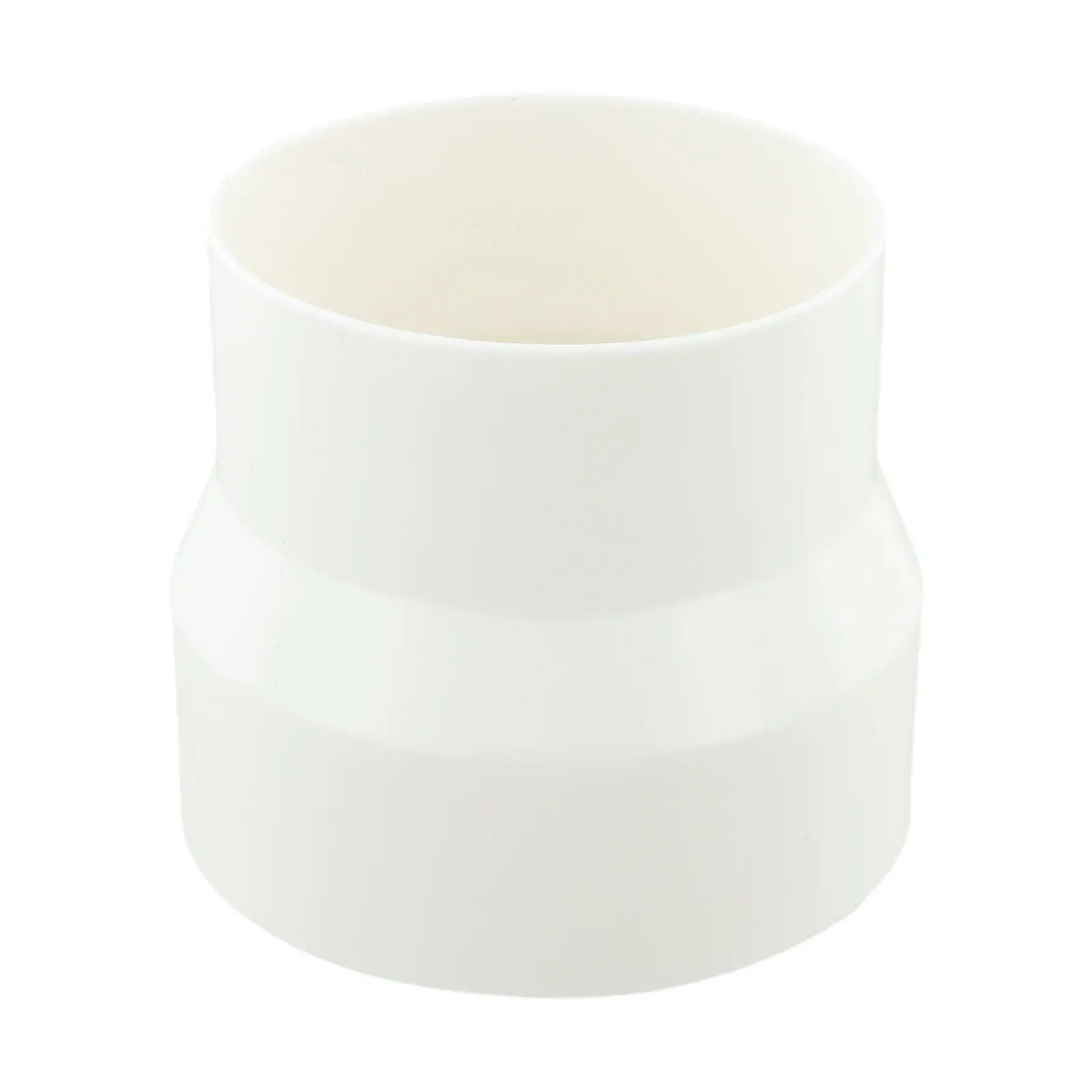 1PC Pipe Conversion  Connector Plastic Range Hood  Exhaust Pipe 110mm To 100mm ABS Reducer  Adapter Ventilation Pipe Fittings