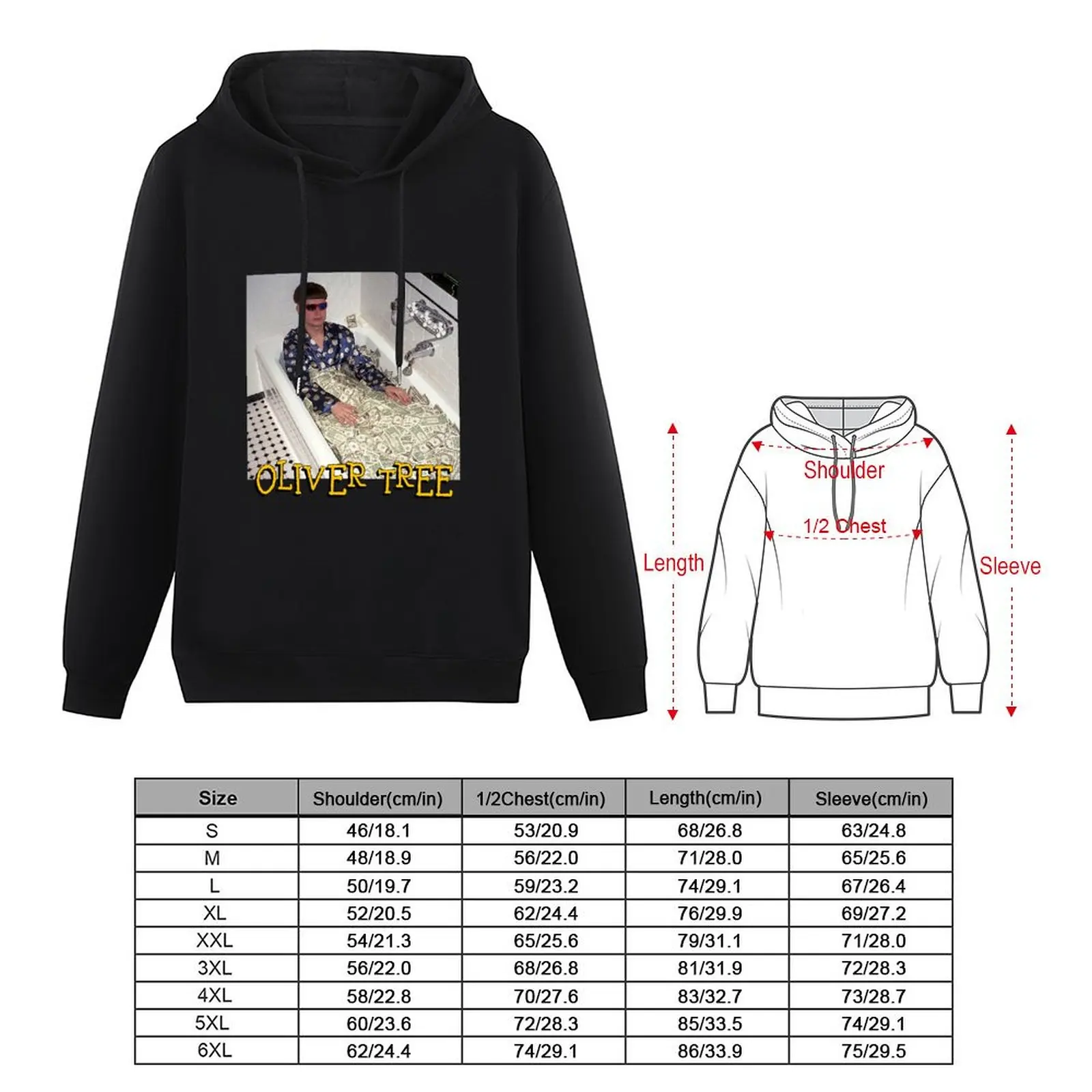 Oliver Tree Cheapskate Pullover Hoodie korean style clothes mens designer clothes new in hoodies and blouses