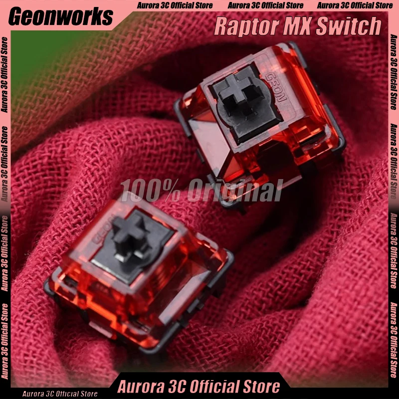 Geonworks Raptor MX Switch Magnetic Switch 42g Raptor He Gaming Trigger Linear Switch Electromagnetic Accessory Gift Customized