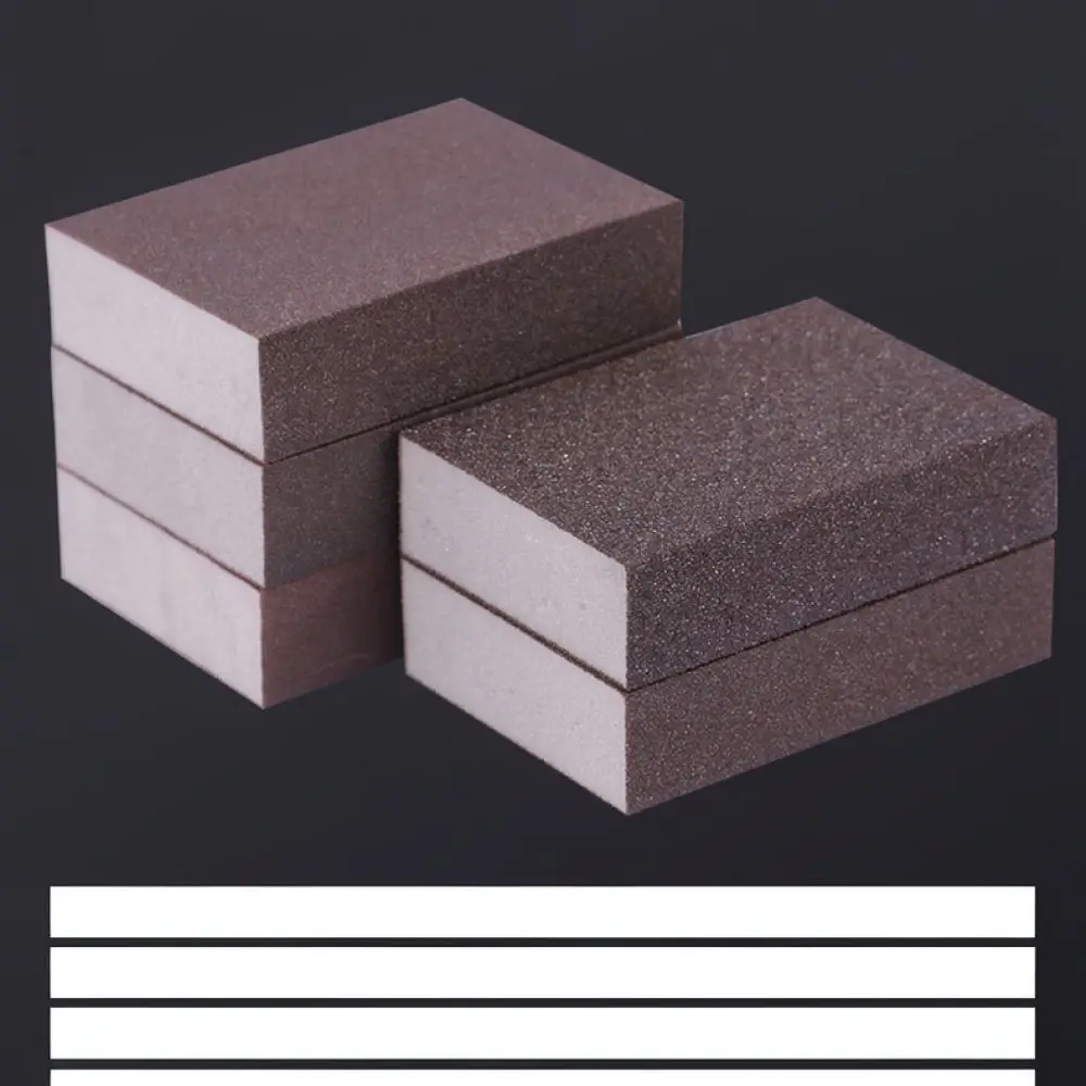 Washable Sanding Sponge For For Kmoliduo Furniture Surface Grinding Tool Double Sided Abrasive Pad Woodworking Sandpaper