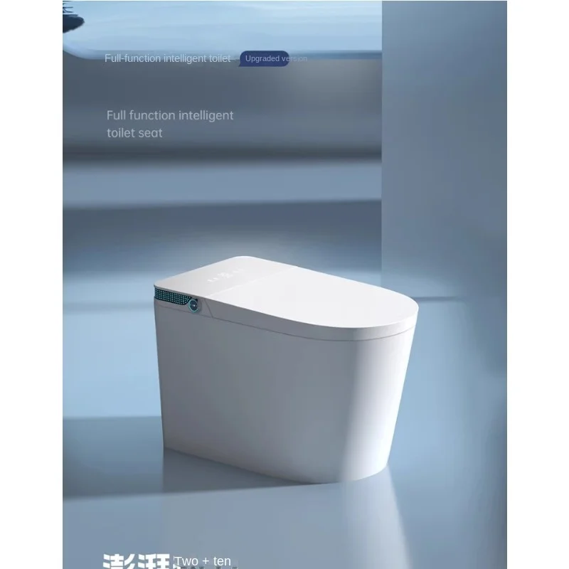 

Household intelligent toilet with water tank automatic flip integratedtoilet AI voice foam shield without water pressure limit.