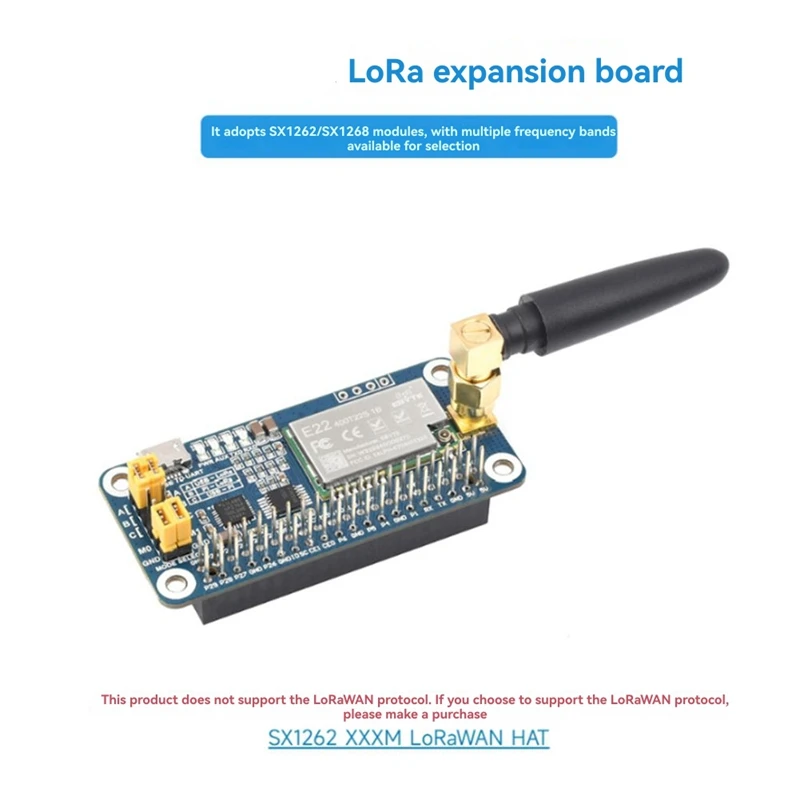 Obrázek 4: Pro lora čepice lora bezdrátový dorozumívání modul pro iot projekty SX1268 470mhz-a69m