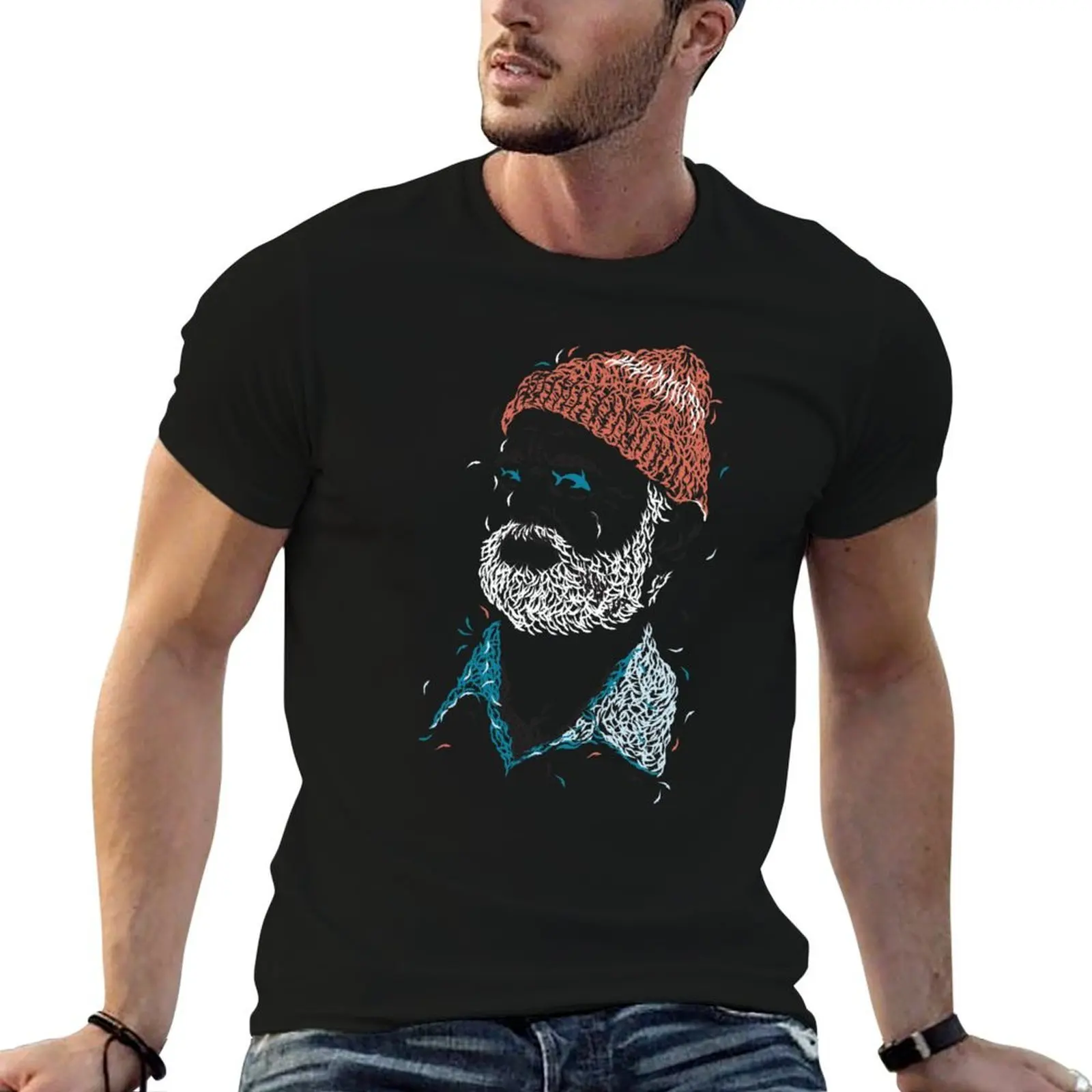 

Zissou of Fish T-Shirt t shirts for man graphic vintage man t shirts for men man graphic t shirt T-Shirt