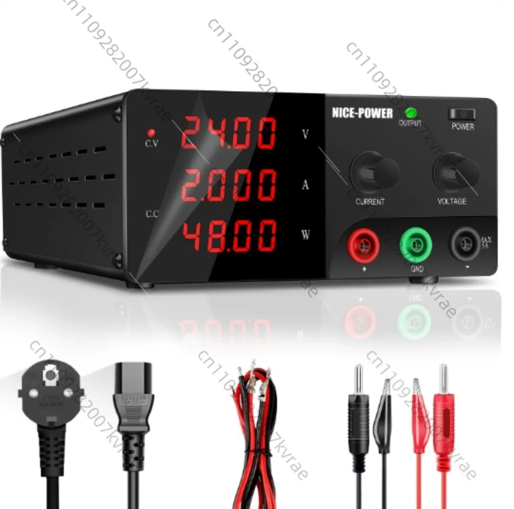 R-SPS3040 Black 30V 40A Laboratory Regulator DC Power Supply 1200W Programmable for Phone PCB Repair