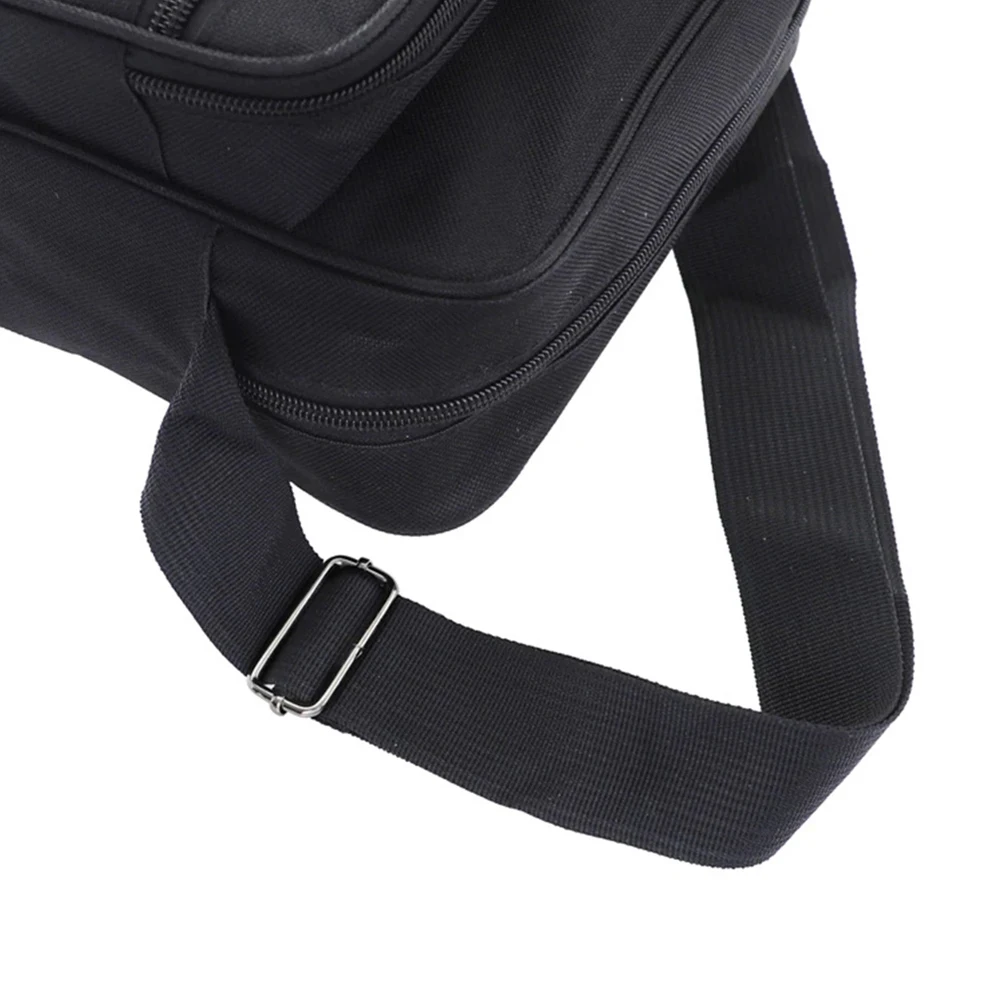 Electrician Tool Bag Single Shoulder Canvas Organizer with Scratch Resistant Fabric and Gradient Height Pocket Design