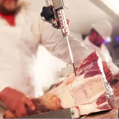 Bandsågblad för slaktare, kött och ben, för snabbskärning, fryst kött, fisk, kyckling, nötkött, benkött 10 best sales benskärskiva - №3