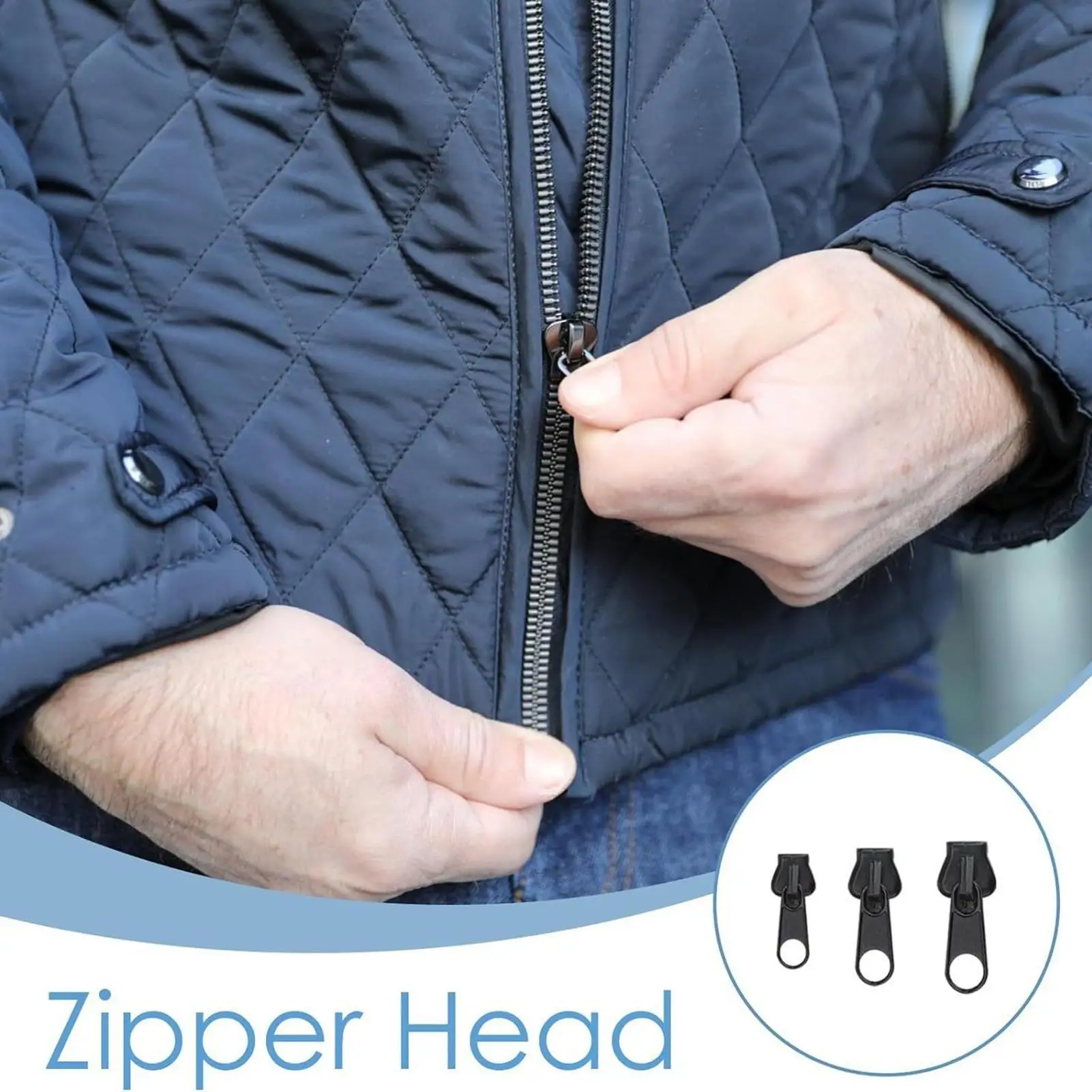 6Pcs Universal Zipp…