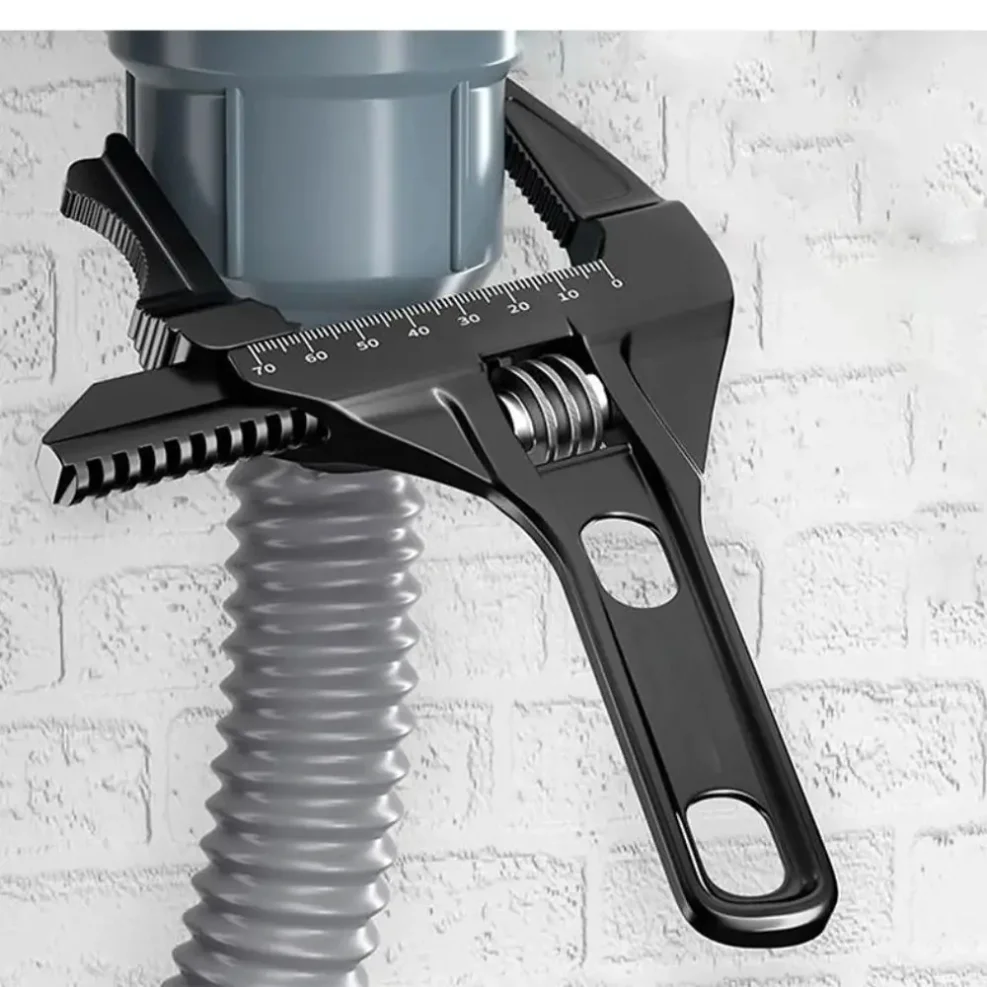 

6-68mm Universal Repair Set Bathroom Hand Tools Large Opening Pipe Wrench Nut Key Adjustable Spanner Home Repair Tool Wrench