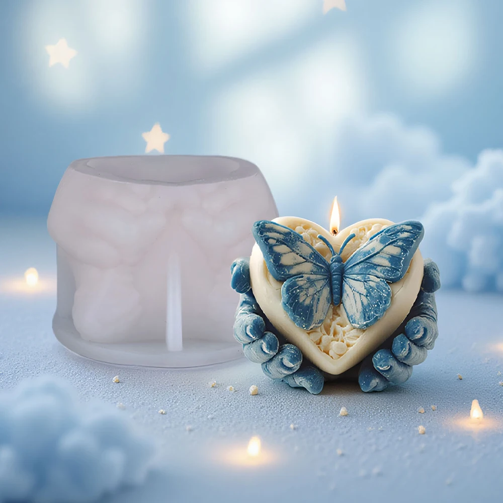 Heart Candle Molds,…