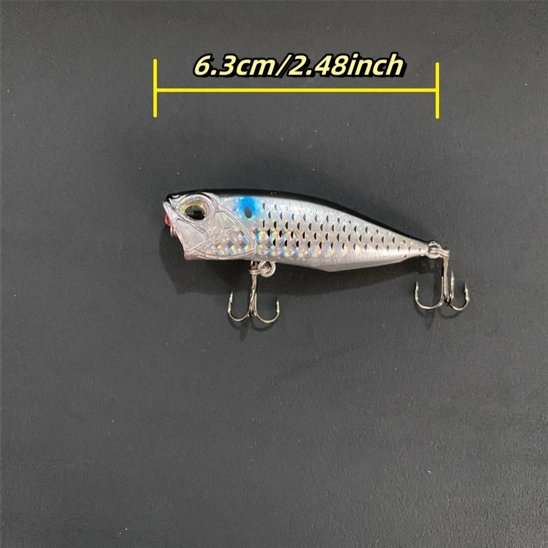 Luretv اليابان DUO نفس النمط إغراء موجة الصيد 2 قطعة 6.3 سنتيمتر 9.6 جرام الواقع بوبر 63F سطح سلسلة البحر باس تعويم تغذية بعيدة 9116 #4