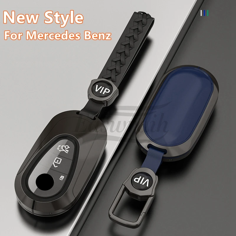 Car Key Case Holder for Mercedes Benz C S Class W223 W206 S260L S350L S400L S450L S500L for Maybach S480 S580 Key Shell