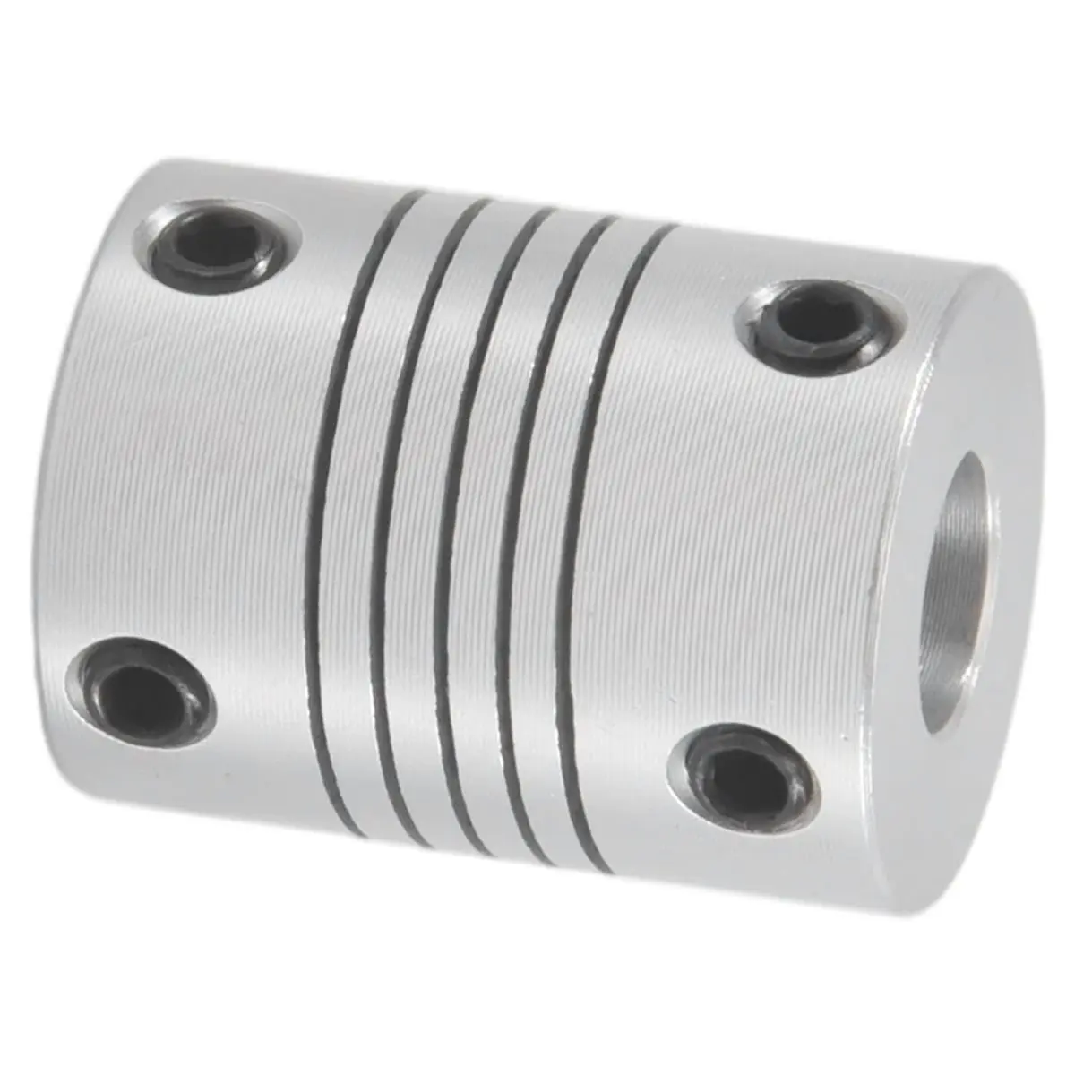 6mm to 8mm Shaft Coupling 25mm Length 18mm Diameter Aluminum Alloy Printer coupling Aluminum alloy