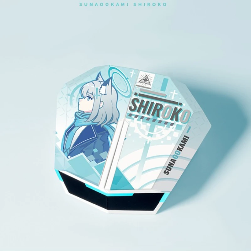 Sunaōkami Shiroko سماعات بلوتوث أنيمي لعبة الأزرق الأرشيف موضوع داخل الأذن سماعات أذن TWS لاسلكية HiFi سماعات طويلة التحمل #6