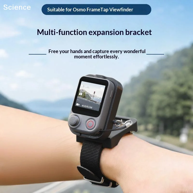 Wrist Strap Frame Mount Protective Case for  Osmo Pocket 4P Frame Tap View‑Finder New Camera Accessory for Outdoor Shooting