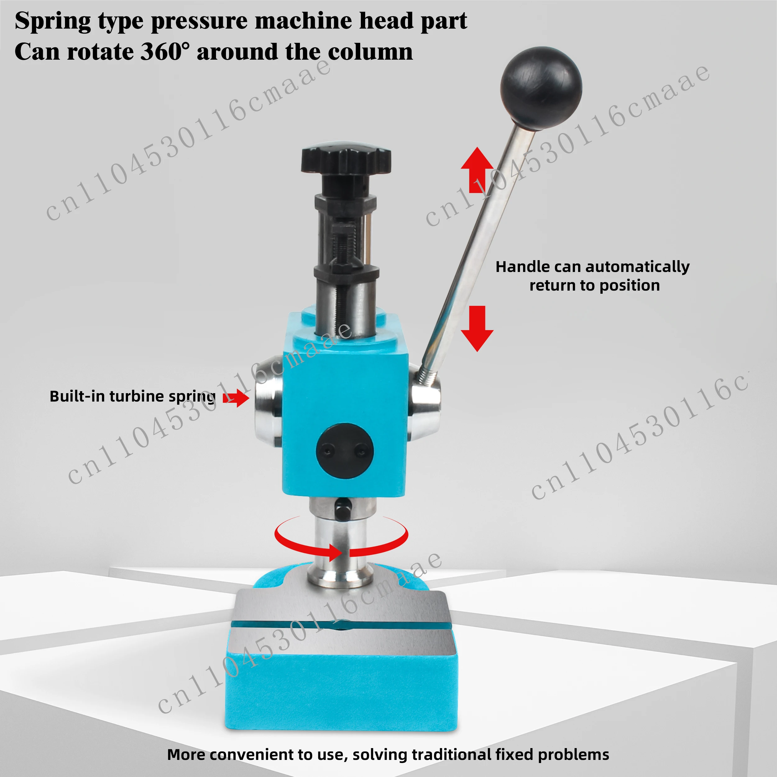 Hand Trigger Desktop Hand Beer Machine Desktop Punch Press Pressure Roller Machine Spring-type