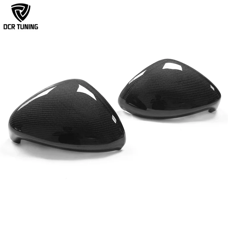 Stick on 970 Panamera Carbon Fiber Door Mirror Cover for Porsche 970 LHD 2010-2016 Car Mirror Casing