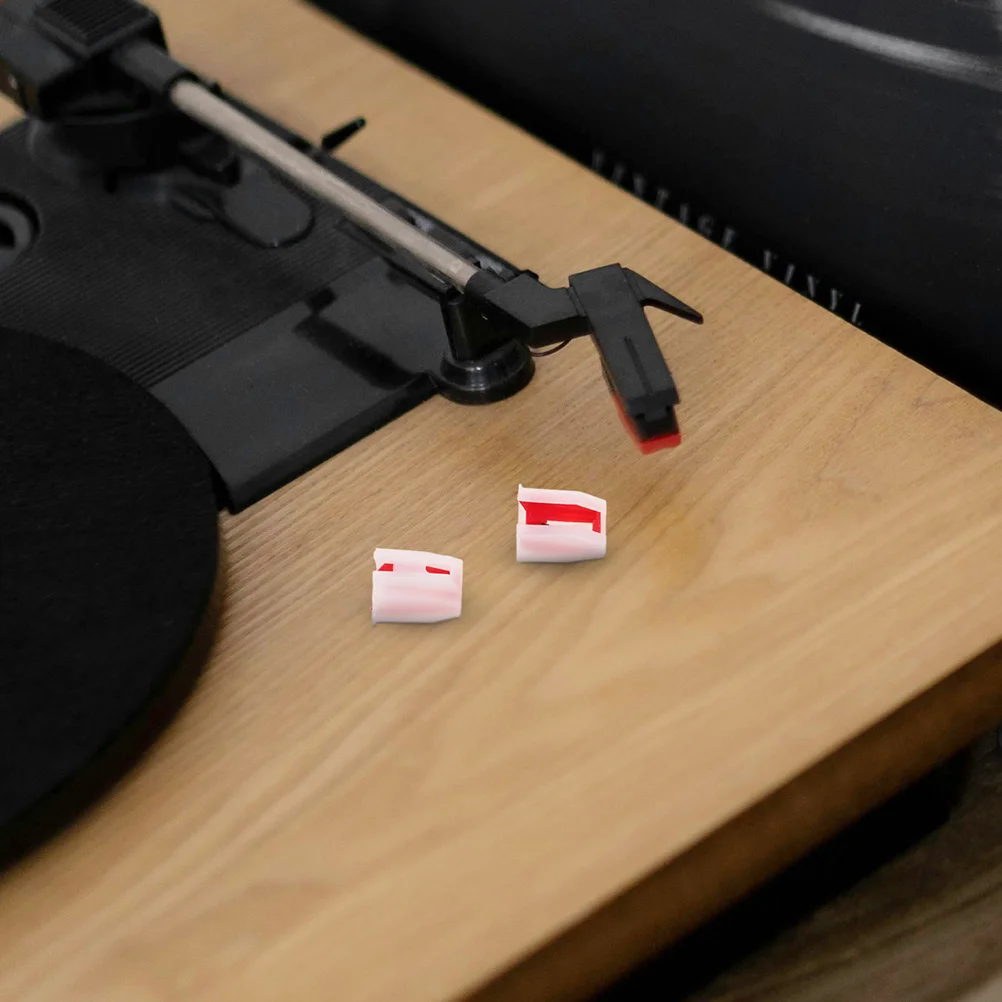 

5Pcs Vinyl Record Player Stylus Needles Universal Replacement Lightweight Retro Design Easy Installation for Home Cafe Bar