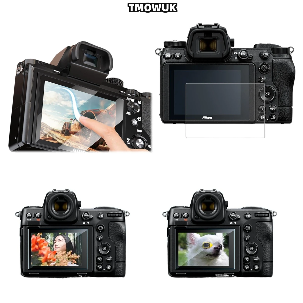 

For Nikon Z30 ZFC Anti-Spy Tempered Shield - Privacy Screen Protector With Anti-Blue Light & Anti-Glare