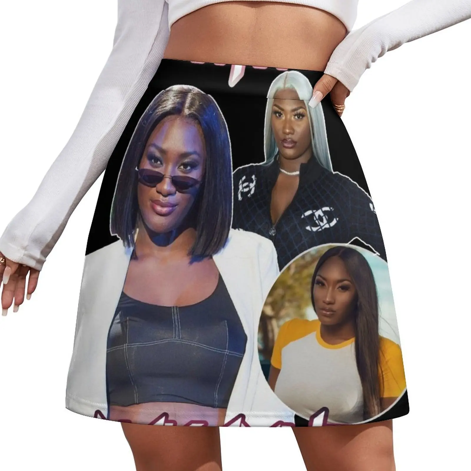 

AYA NAKAMURA Mini Skirt sexy short mini skirts Kawaii women's skirt 2026 trend