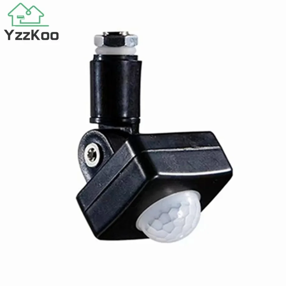 YzzKoo 85-265V IP65 sensore di movimento interruttore PIR regolabile luce di inondazione a LED ultrasottile PIR rilevatore di sensore di movimento