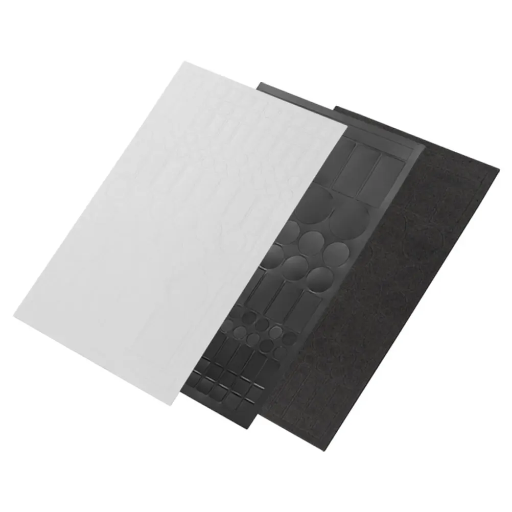 

3pcs Blackout Stickers Led Light Shading Labels for Electronics Anti Glare Soft Comfort Practical Home Office Use