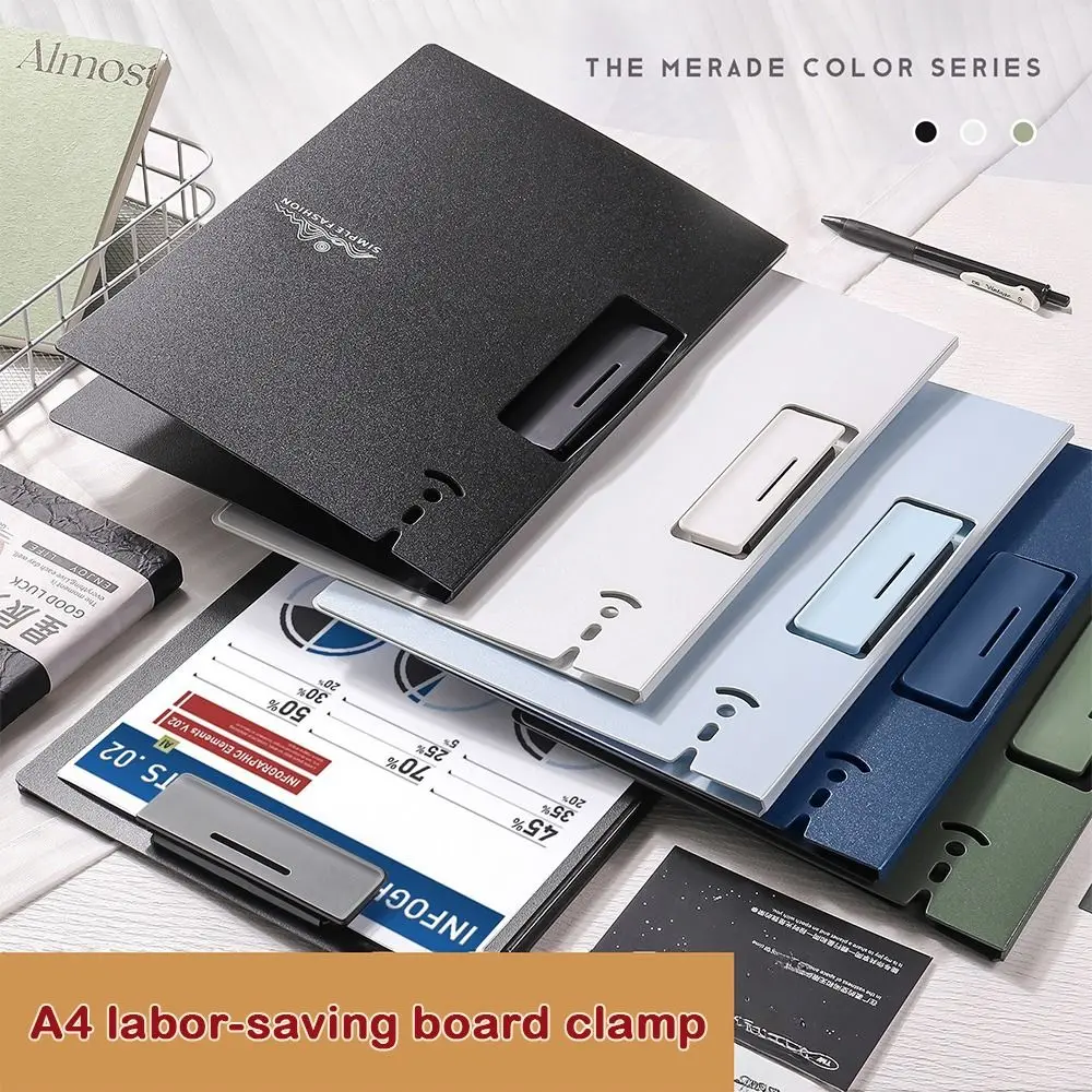 

Модный вертикальный зажим двойного назначения, водонепроницаемый с металлическим зажимом, утолщенный многофункциональный зажим для заметок, доска для офиса