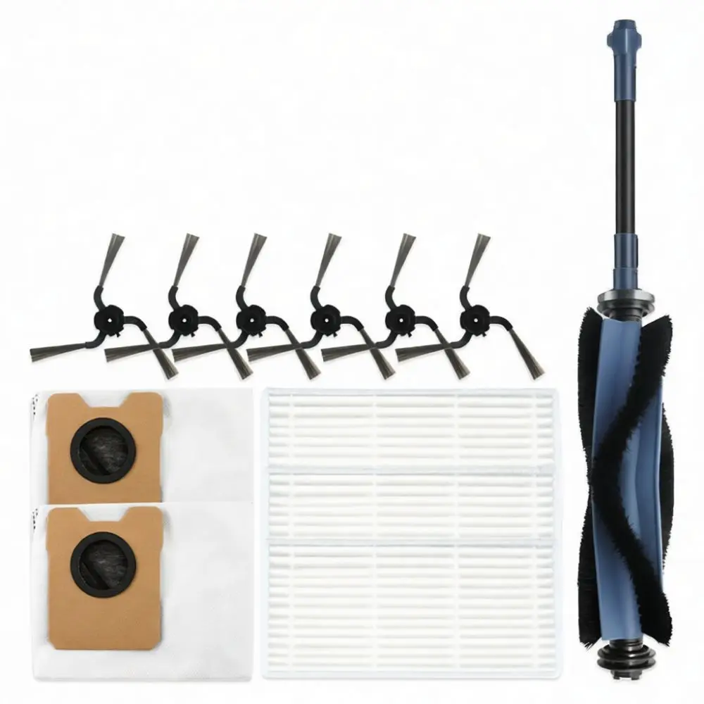 Vacuum Cleaner Parts For Eufy C10 Accessories Roller Brush Filter Side Brush Dust Bag Replacements Smart Home Appliance Kit
