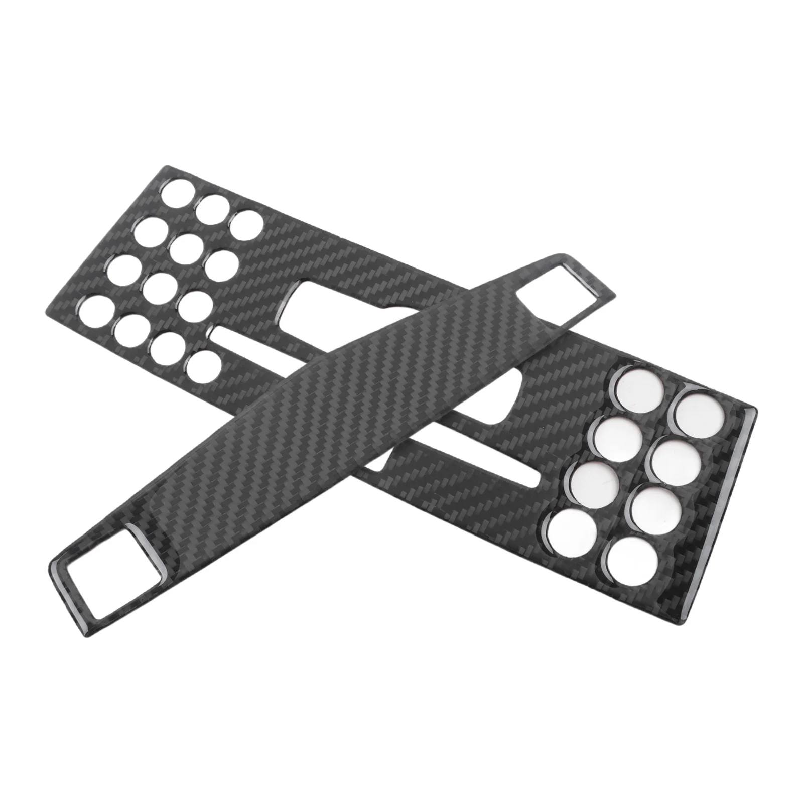 Classic Carbon Fiber Console CD Panel Trim for MercedesBenz C Class W204 200710 Type D Enhance Your Car's Look