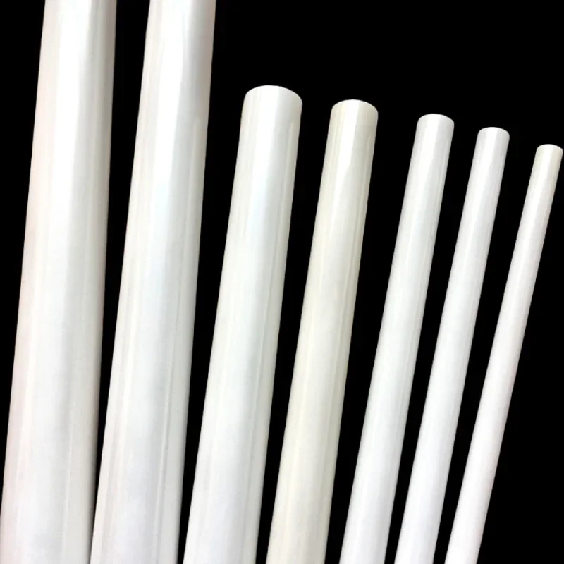 5pcs alumina mirror ceramic rod/alumina insulated solid stirring rod, wear-resistant and high-temperature resistant