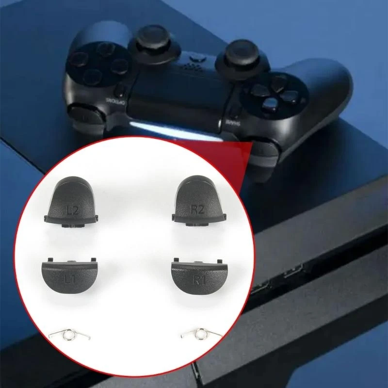 K0EA L1 R1 L2 R2 Trigger Buttons + Springs for   JDM-040 Controller Gamepad