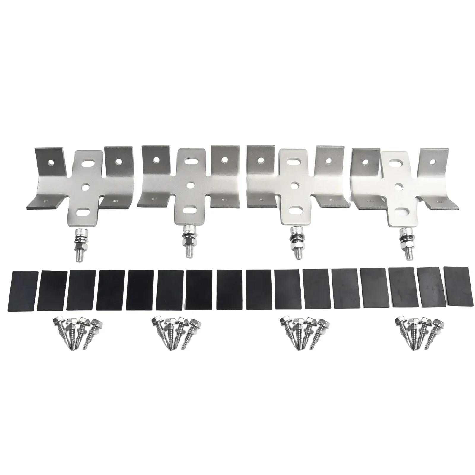 Trapezoidal Clamp Trapezoidal Clamp for PV Roof Hook on Trapezoidal Sheet Easy Installation Stainless Steel Clamp