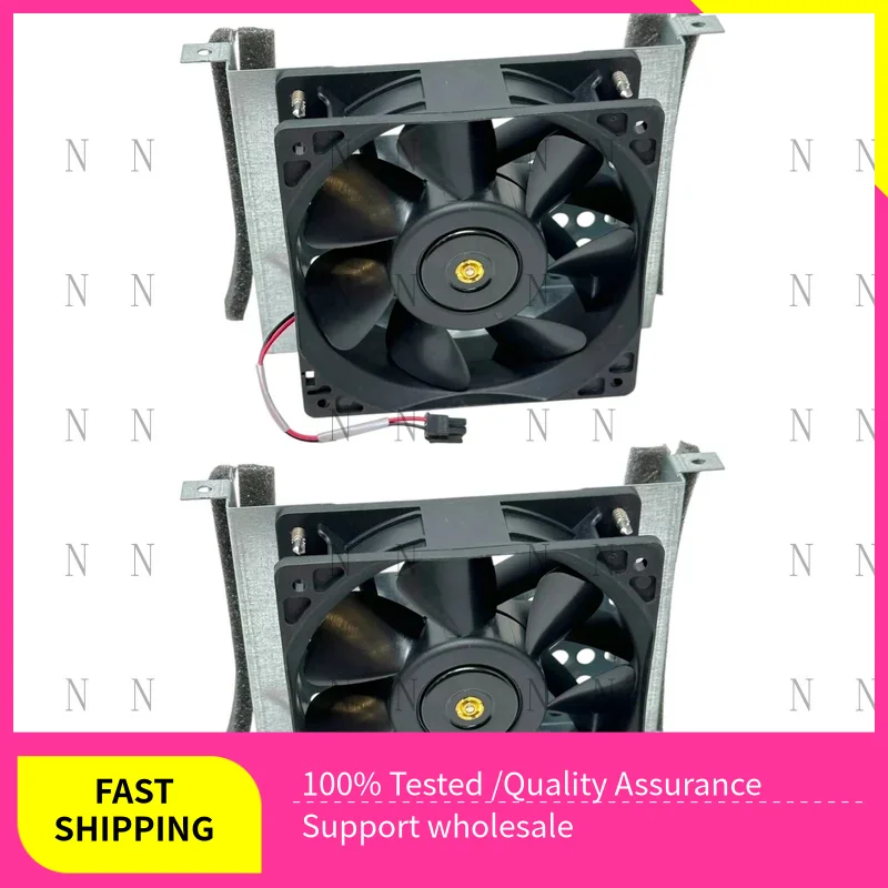 

YJJ 2PCS FOR Delta QFR1212EHE Brushless Tubeaxial Cooling Fan 12V DC 1.50A 120 x 38 mm