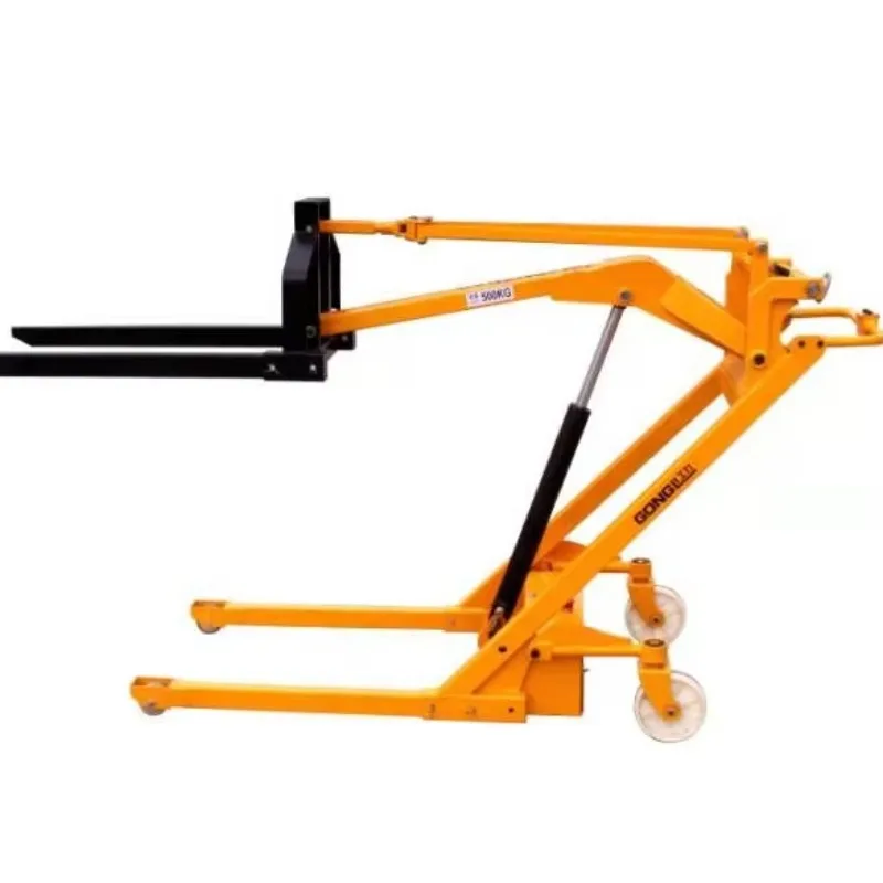 

0.5Ton Portable Forklift 1.7m Height Telescopic Forklift With Low Price