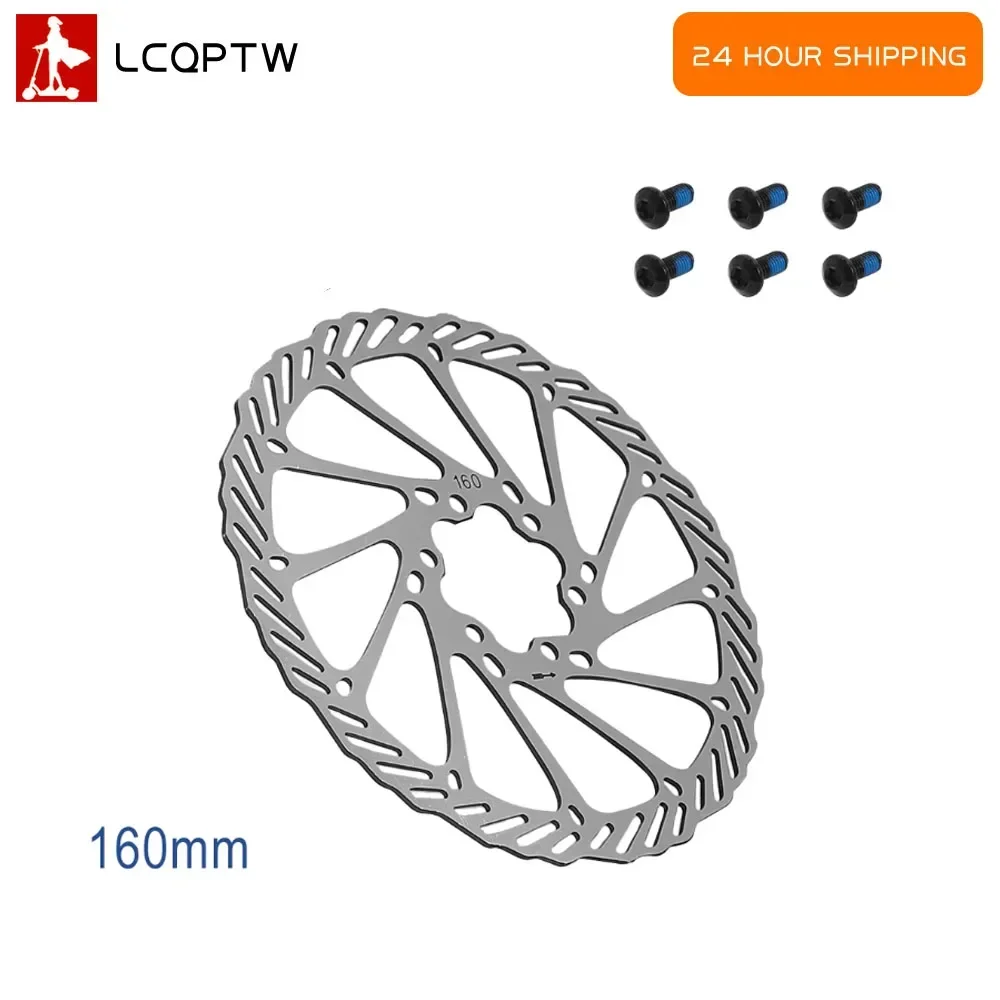Disc Brake 160mm Rotor With Screw Electric Scooter for ZERO 11X for KAABO Wolf Warrior Wolf King GT for VSETT 11+ Bicycle Parts