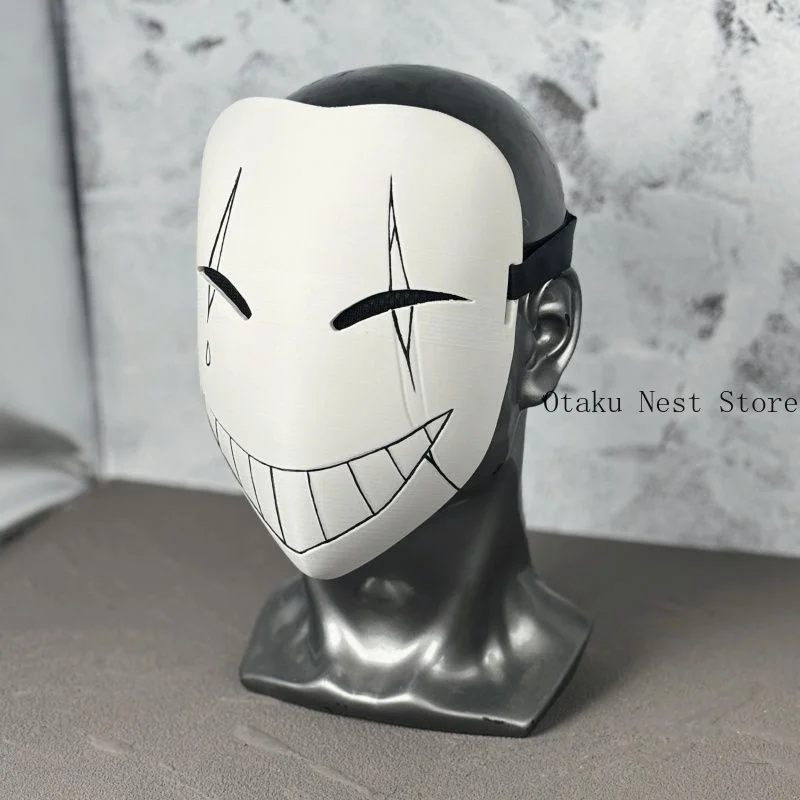 Anime The Freak Circus Harlequin Pierrot Ticket Taker Harlequin Jester Cosplay Props Role Play Accessory Mask Comic Con Gift view 3