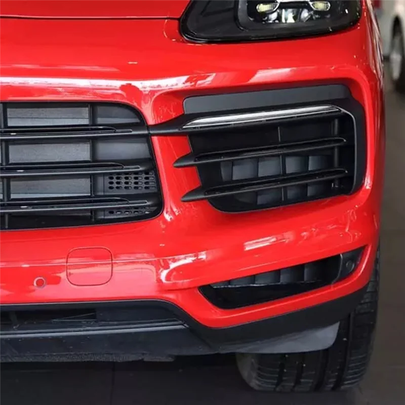 Picture 7: AB56-Car Front Bumper Fog Lamp Light Bracket Support For Porsche Cayenne 2019-2021