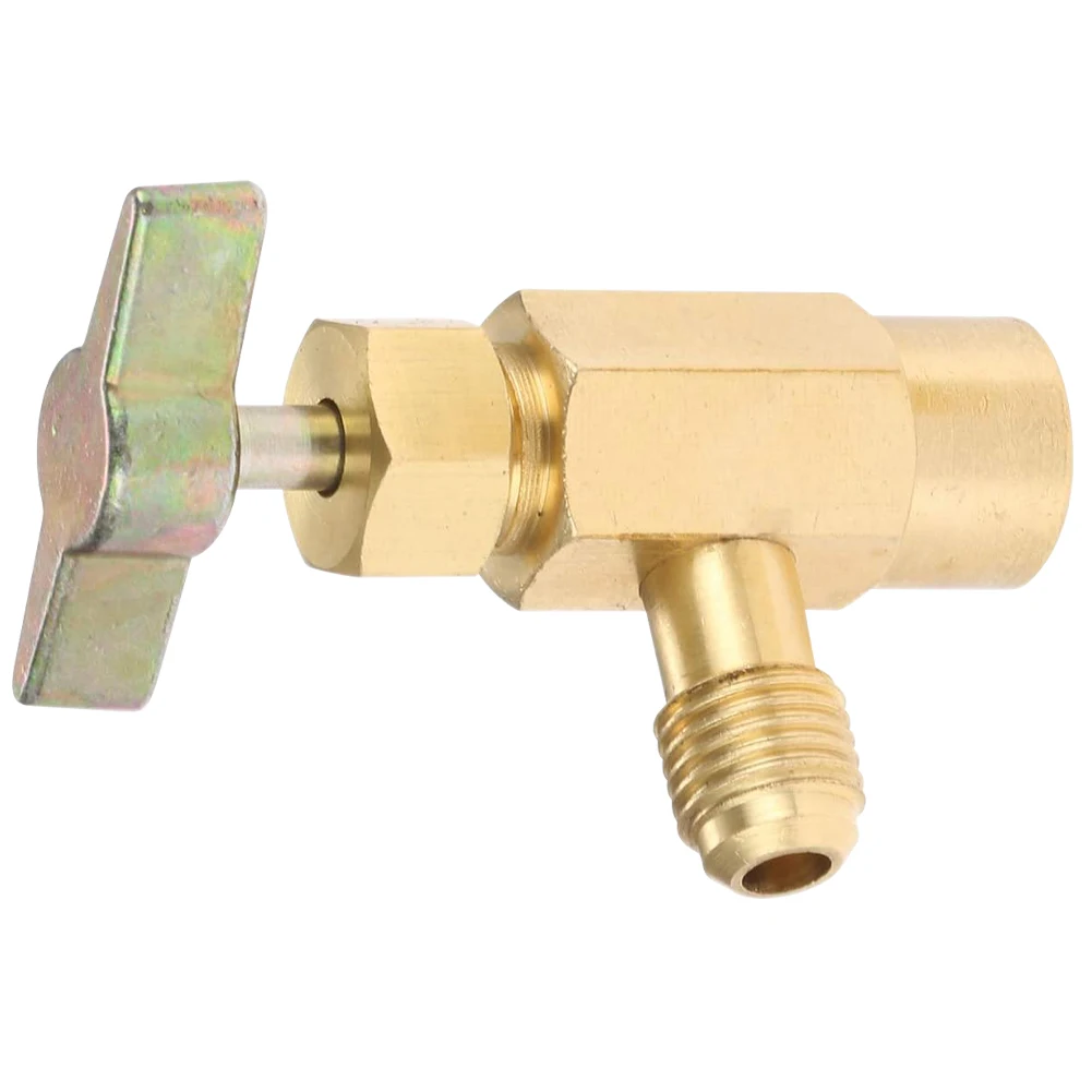 R1234A robinet de canette auto-scellant 1/2 filetage femelle réfrigérant peut ouvre-bouteille ouvre-bouteille auto-scellant pour la climatisation