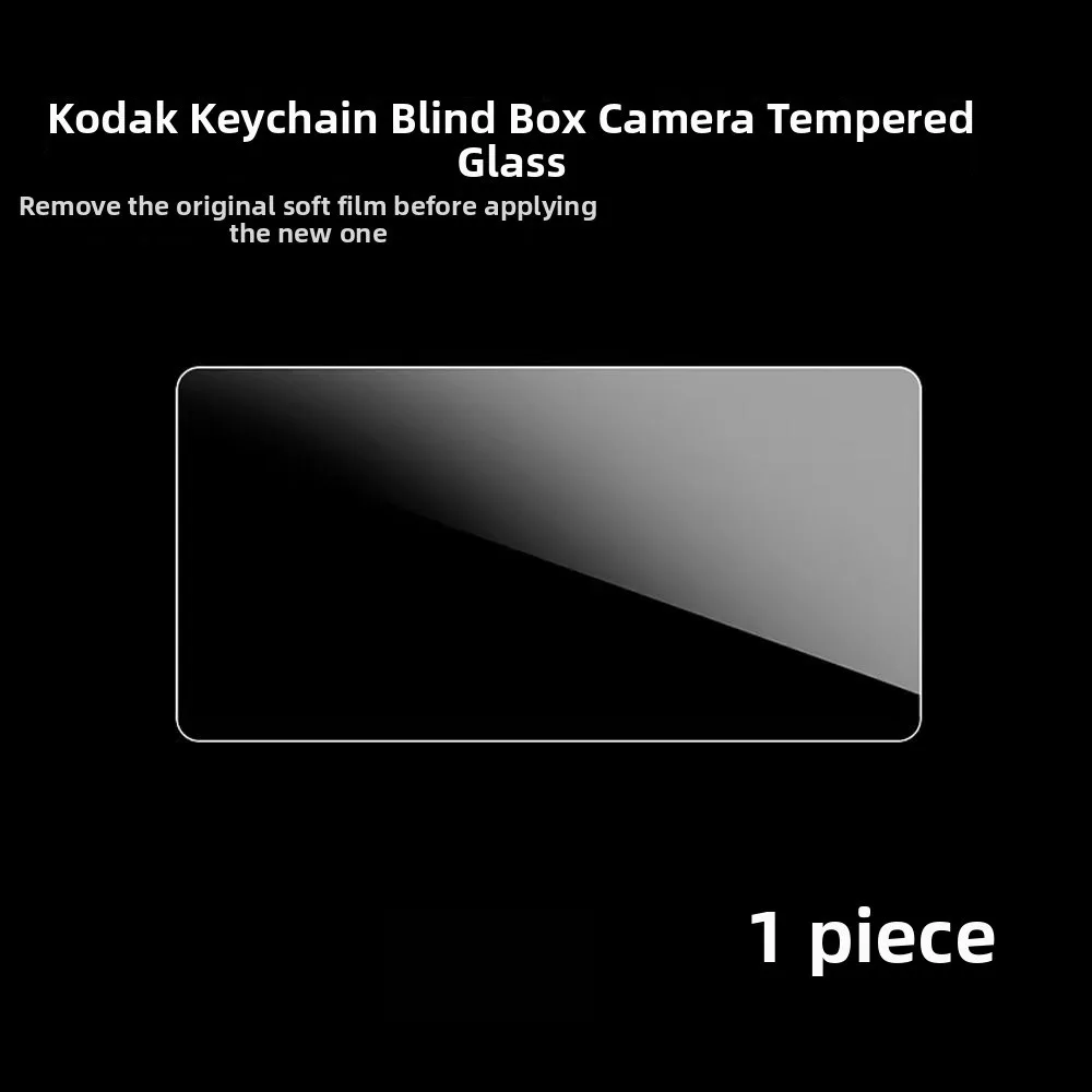 9H for Kodak Camera Tempered Glass Screen Transparent Keychain Camera Accessory Digital Camera Screen Protector Portable