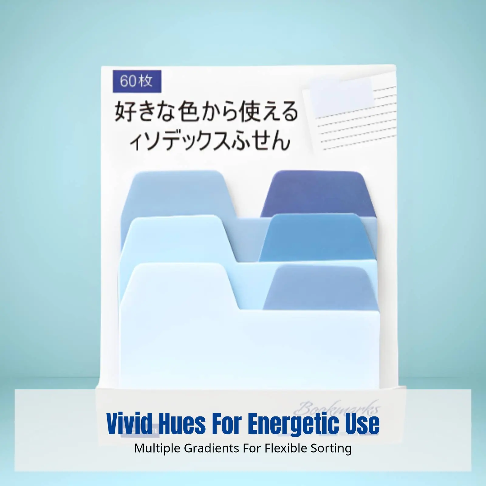 付箋、再利用可能な粘着紙、グラデーションカラータブ、クリエイティブdiyメモ帳、マルチカラー、10x8cm