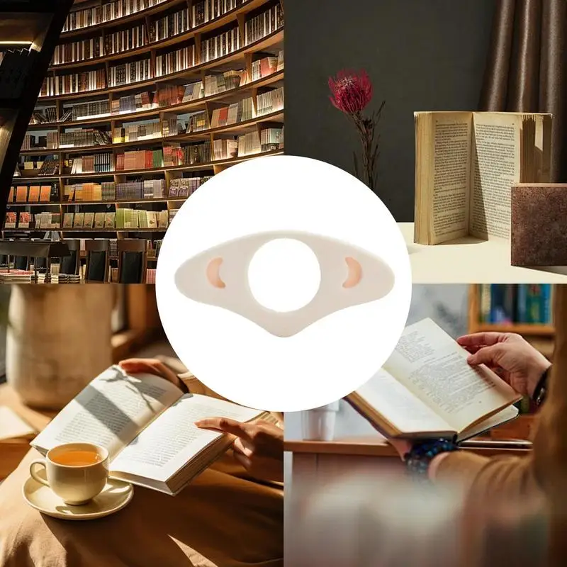 Soporte de Página de Libro de pulgar, anillo de lectura de pulgar de silicona, abridor de libros cómodo, accesorios de lectura, anillo para amantes de la lectura, lectores