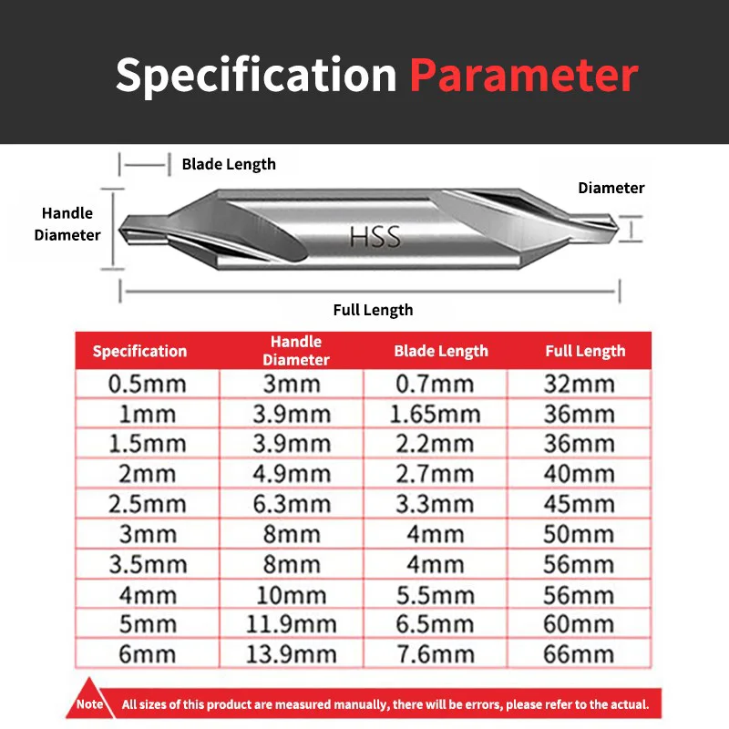 Meikela Carbide Center Drill Bits 60 Degree Countersinks Angle Metal Drills CNC Hard Metalworking Tungsten Steel Drilling Tools