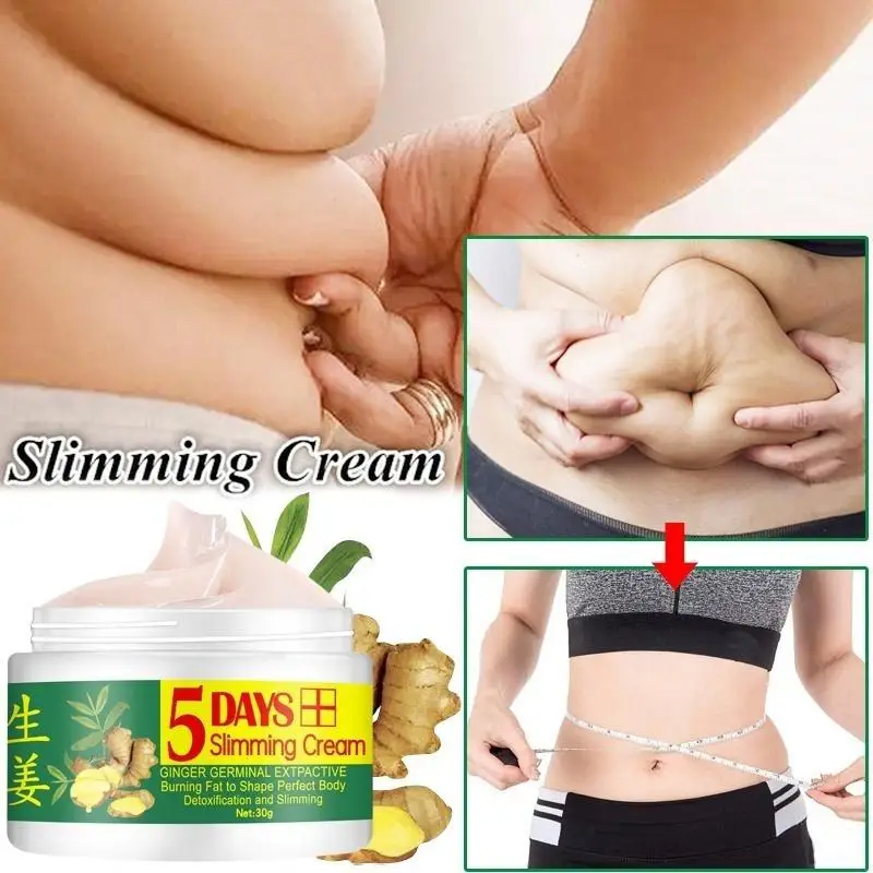 Ginger Body Slimming Cream Fat Burning Cream Losing Weight Massage Anti Cellulite Cream